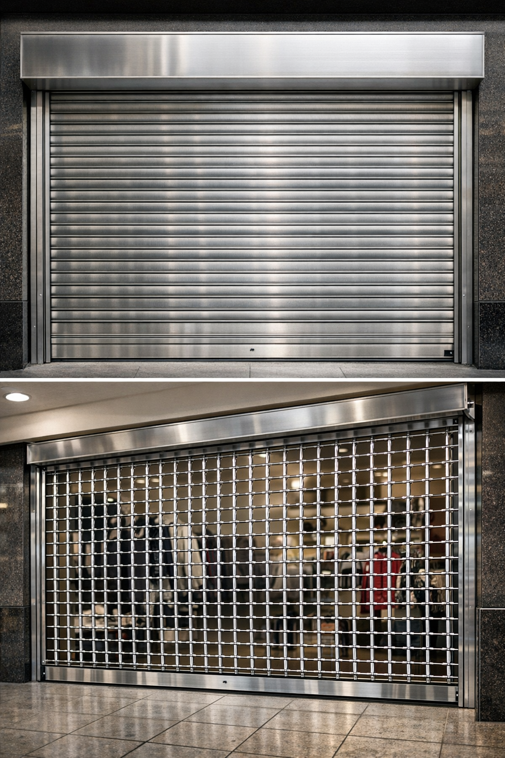 Rideaux métalliques